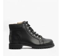 Harley Davidson WELDON SCRATCH Mens Leather Hiker Ankle Boots Black - UK 9