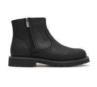 Harley Davidson Winslow 5 Inch Full Grain Leather Men's Ankle Boots - Black - Size:UK 12
