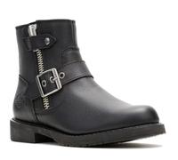 Harley-Davidson Women's Addie Zip Motorcycle Boot, Black, 2.5 UK