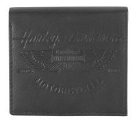 Harley-Davidson Women's Free Spirit Bi-Fold Wallet w/RFID - Black, Black, 3.75" x 3.5", Rfid Wallet