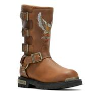 Harley-Davidson Women's Motorcycle Boot, Brown, 9 UK