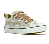 Harley-Davidson Women's Torland Vulcanized White Canvas Sneakers, D84002, White, 8 UK