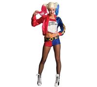Harley Quinn Adult Costume Suicide Sqaud Official Fancy Dress Outfit Ladies Devi