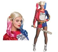 Ladies DC Suicide Squad Harley Quinn Wig