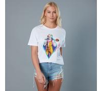 Harley Quinn and Wooden Mallet Unisex Birds of Prey T-Shirt - White - S