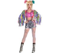 HARLEY QUINN BIRDS OF PREY ADULTS OFFICIAL FANCY DRESS COSTUME DC FILM COSPLAY