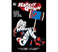 Harley Quinn Black White and Red All Over by Amanda Conner (English) Paperback B