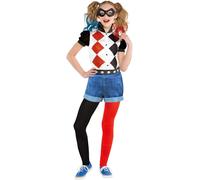 Harley Quinn DC Super Hero Girls Classic Costume Warner Bros Kids Book Day Clown