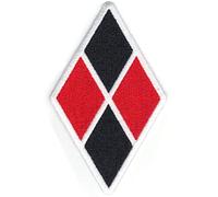 HARLEY QUINN DIAMONDS, Officially Licensed, Iron-On / Sew-On, Embroidered PATCH
