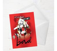 Harley Quinn Greetings Card - Giant Card
