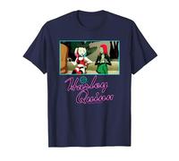 Harley Quinn Hanging with Poison Ivy T-Shirt, Men, Navy Blue, 4X-Large