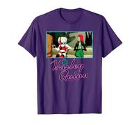 Harley Quinn Hanging with Poison Ivy T-Shirt, Men, Purple, Small