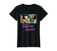 Harley Quinn Hanging with Poison Ivy T-Shirt, Women, Black, Medium