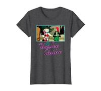 Harley Quinn Hanging with Poison Ivy T-Shirt, Women, Dark Heather Grey, X-Large