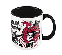 Harley Quinn (I Am Crazy for You) Black Inner Coloured Mug