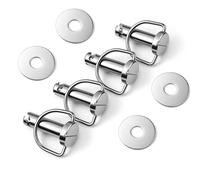 Harley Saddlebag Mounting Pin Bolts, Motorcycle Saddle Bag Fasteners Pins for Harley Davidson Touring Softail Road King Electra Street Glide all year