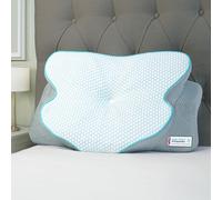 Harley Street Orthopedic Neck Support Pillow (Large) | Ergonomic Cervical Pillow | Orthopaedic Memory Foam Pillow for Side Sleepers | Hypoallergenic & Machine Washable