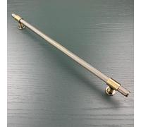 Harley & Wager Chelmsford Knurled Cabinet Handles - Bar Handles & Drawer Knobs - Kitchen Cupboard Door Pulls - Textured Furniture Hardware - Available in 2 Finishes (320mm Centres - Antique Brass)