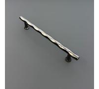 Harley & Wager Hexham Cabinet Handles - Bar Handles & Drawer Knobs - Kitchen Cupboard Door Pulls - Modern Furniture Hardware - Available in 2 Finishes (160mm Centres - Polished Black Nickel)