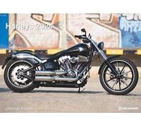 Harleys 2024 Wall Calendar 42 x 29.7 cm Motorcycle