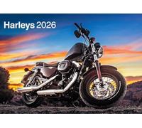 Harleys - Harley Davidson 2026 Calendar
