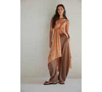 Harlow Embellished Maxi Top at Free People in Peach, Size: Medium - female