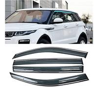 HARLUSDT Car Tinted Wind Deflectors for Range Rover EVOQUE L538 2011-2019, Door Side Window Sun Visor Rain Shield Smoke Guards in-Channel Visors Vent Shade Outside Mount Style Spare