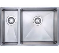 Harlyn Carbis 1 Bowl Inset Kitchen Sink - Stainless Steel, Stainless Steel