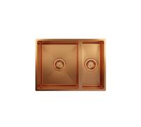 Harlyn Carbis 150 Copper Pvd Undermount Kitchen Sink, 1.5 Reversible
