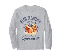 Harm Reduction Is My Jam - Overdose Awareness Nurse Long Sleeve T-Shirt