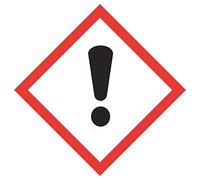 Harmful Symbol Hazard Sign 100mm x 100mm Self Adhesive Sticker Warns of potentially Harmful substances on The Premises (1)