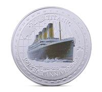 HARMILIY 100th anniversary Of Titanic Commemorative Coin Collection Gift Souvenir Art Metal Antiqu