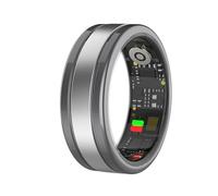 HARMNHLT Smart Ring, Wearable Fitness Ring Health Tracker, Sleep Tracking, Heart Rate Fitness Tracker,Remote Photograph,Short Video control-5ATM (Black, 9#)