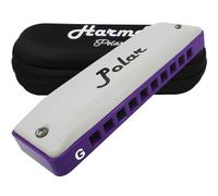 Harmo Polar Diatonic Harmonica Key of G - Harmonic Minor Tuning for Classical, Jazz, Gypsy, Oriental, Lounge and Tango Music, Mouth Organ With Case, Harmonicas for Adults, Beginners & Professionals