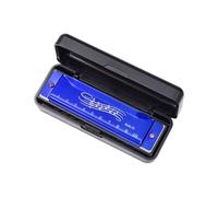 Harmonas for adults beginner - organ harp mouth | Toy Harmonica for the, blue trunk music manufacturer, 10 holes sound device 20 for everything for beginner teaching