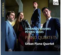 HARMONIA MUNDI - Brahms / Vasks Piano Quartets - CD - F600z