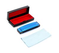 Harmonica 10 Hole 20 Tone Diatonic Blues Harmonica Mouth Organ For Player Beginner Gift(F Tone)