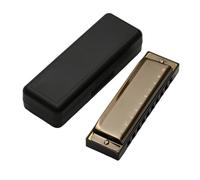 Harmonica 10 Hole C Harmonica An Instrument For Adults To Learn And Play(Bk)