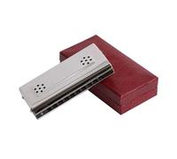 Harmonica 10-Hole Double-Sided Harmonica 2-In-1 Diatonic C&G Harmonica Beginners Aldult Blues Harmonica Wind Instrument