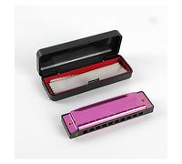 harmonica 10 Hole Harmonica Beginners Get Started Playing Ten Hole Harmonica (Color : Purple)