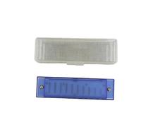 Harmonica 10 Hole Harmonica For Beginners Music Lovers And Instrument Practice.(Blue)