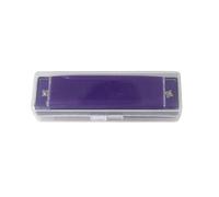 Harmonica 10 hole single row harmonica for music lovers(Purple)