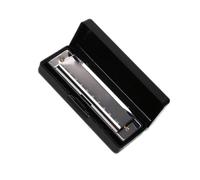 harmonica 10 Holes Music Instrument Mouth Organ For Rock Country Folk Jazz Melodica Harmonica Diatonic (Color : Silver)