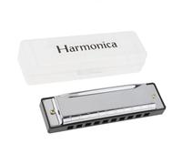 Harmonica 10 Holes Professional Blues Harmonica Musical Instrument Stainless Steel