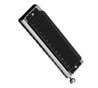 Harmonica 12-hole C Key Chromatic Harmonica Advanced Performance Instrument Resin Piano Grid