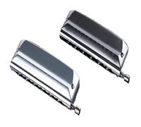 Harmonica 12-hole chromatic harmonica adult beginners(Silver)