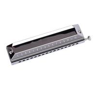 Harmonica 16 Holes 64 Tones Mouth Organ Instrumentos Key C Professional Chromatic Recital Grade