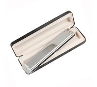 harmonica 24-Hole Tremolo Harmonica C Key Good-air Tightness Professional Harmonica Musical Instruments (Color : C SHAPE)