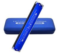 Harmonica 24 Holes Armonica Mouth Organ Polyphonic Harp Mouthorgan Professional Performance Harmonica Advanced Key of C Woodwind Music Instrument Gift