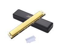 Harmonica 28-hole Wide-range Polyphonic C Harmonica For Beginners To Learn Professional Playing Of Accented Harmonica(P2)